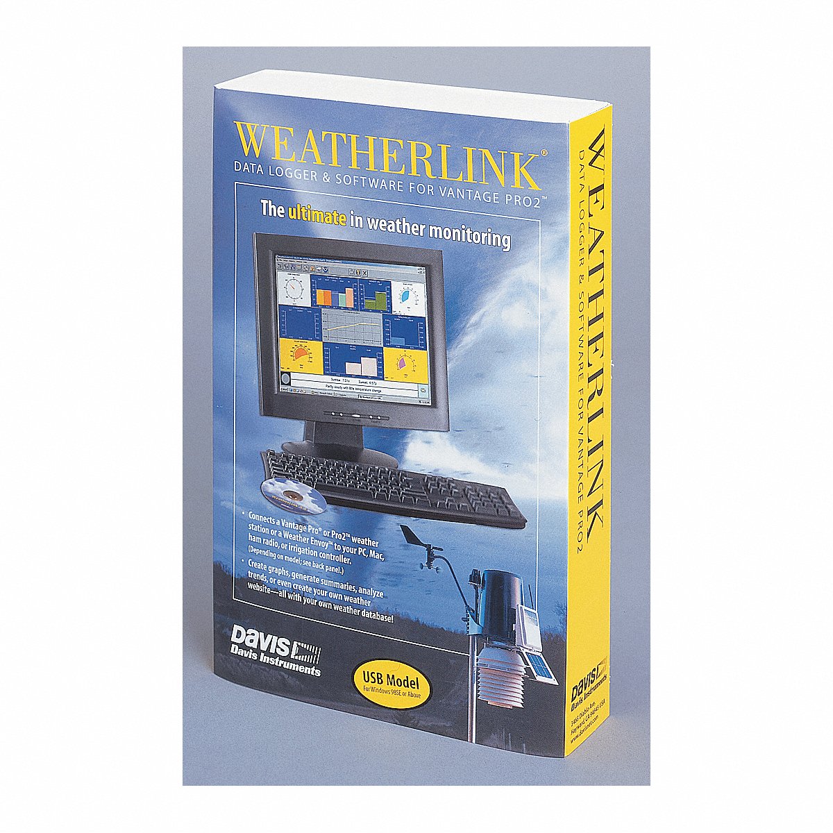 Davis Instruments WeatherLink Software for Windows, Serial Interface (6510SER)