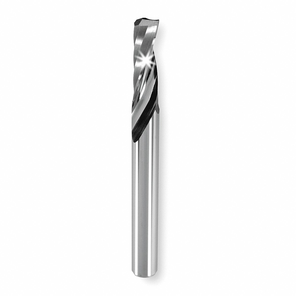 Onsrud Solid Router Bit 3/8 in Carbide Super Spiral O-Flute Downcut Uncoated (64-033)