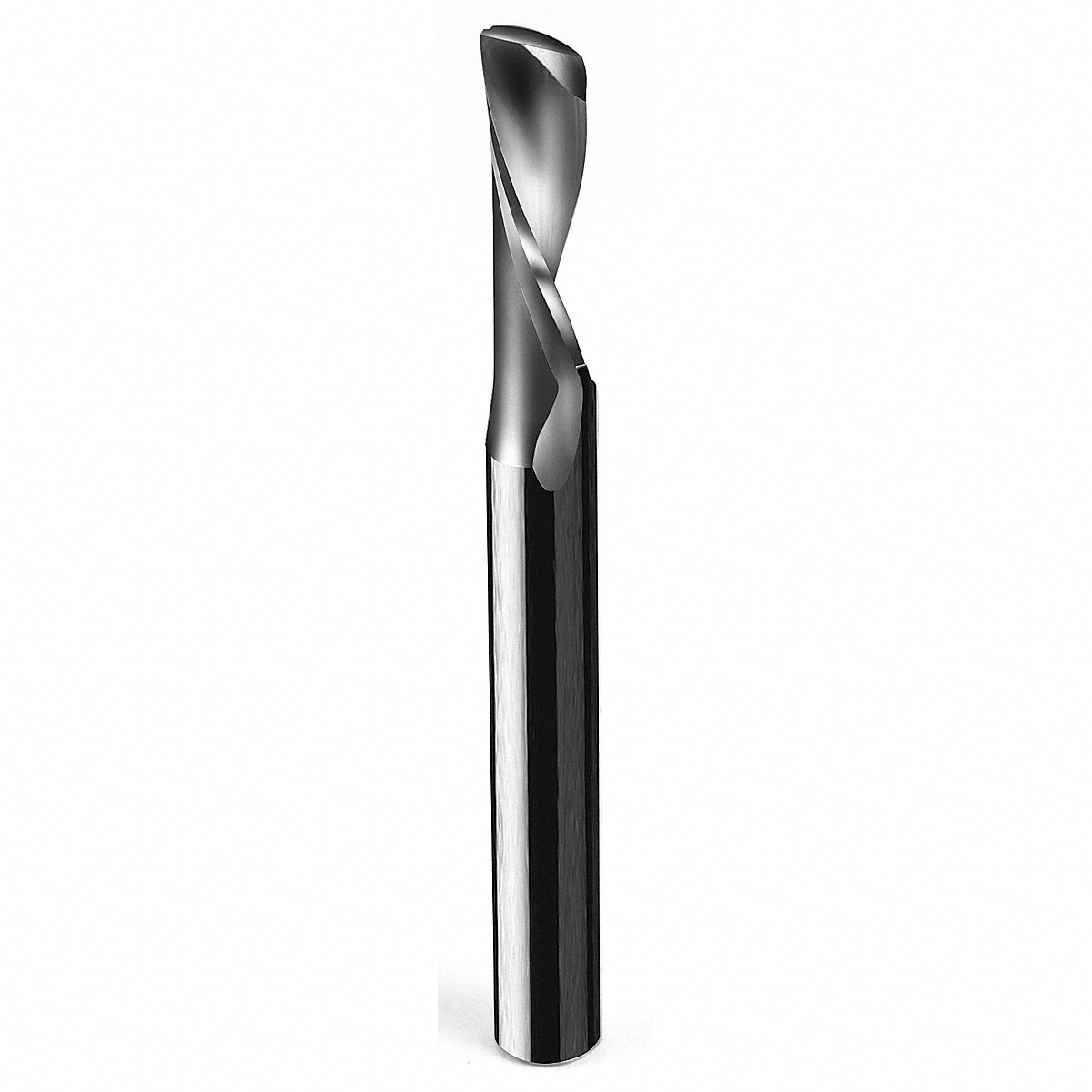 Onsrud Solid Router Bit 1/8 in Carbide Spiral O-Flute Downcut Uncoated (62-610)