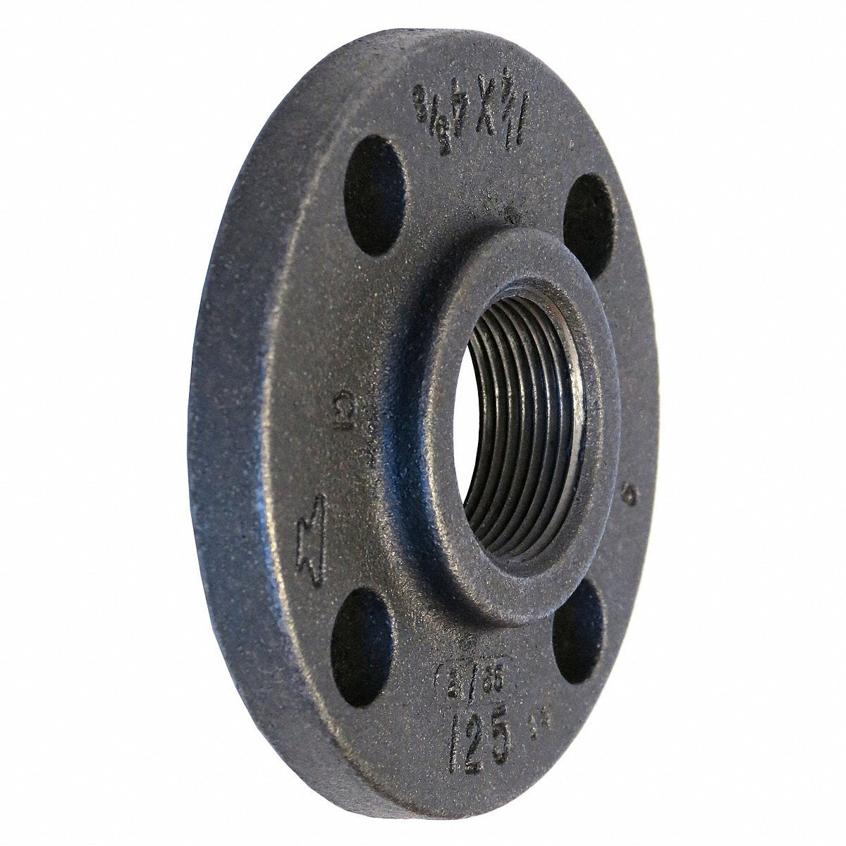 Anvil Pipe Flange, Cast Iron, Faced And Drilled (0308002203)