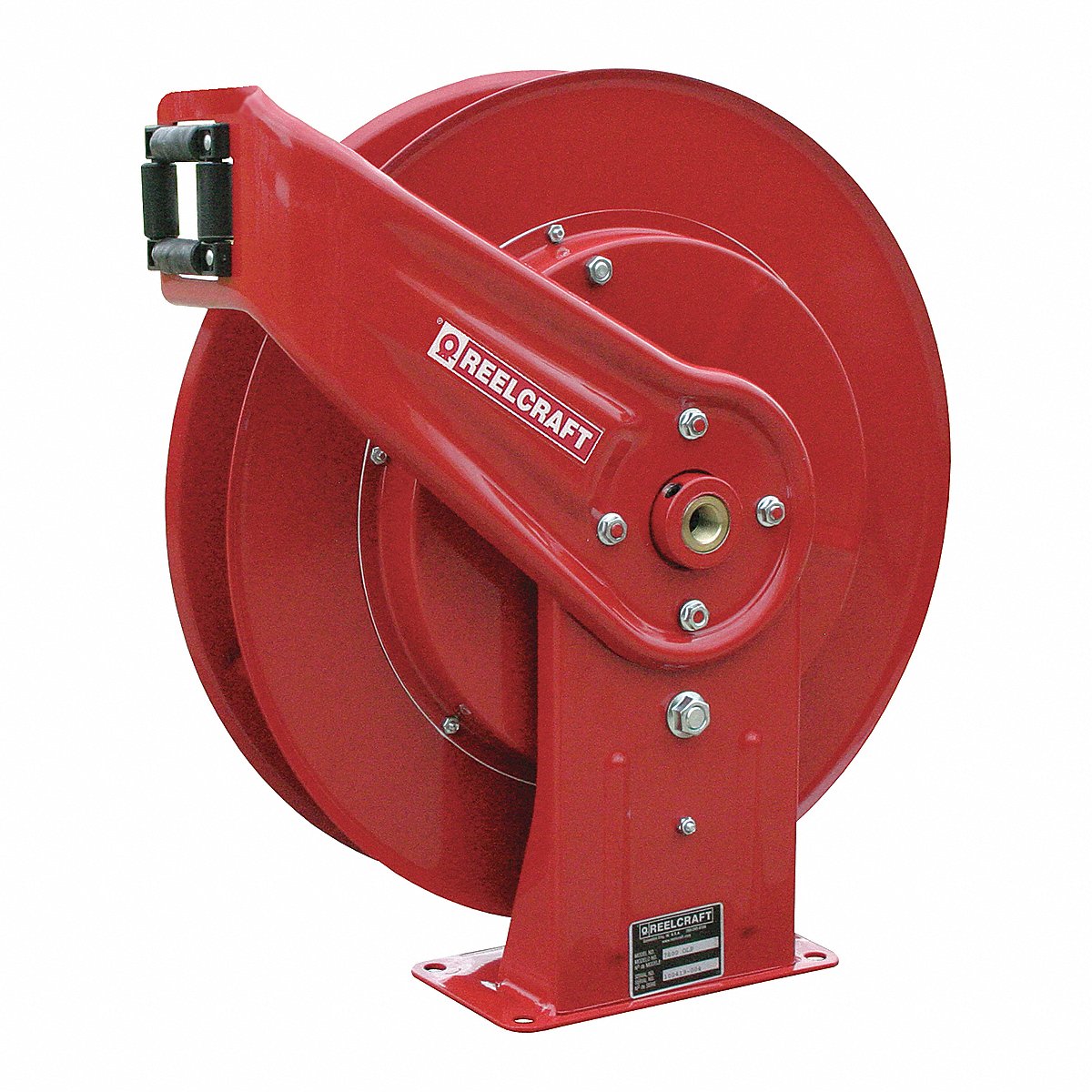 Reelcraft Spring-Driven Hose Reel, No Hose, 50 ft, 1/2" ID (7800 OLP)