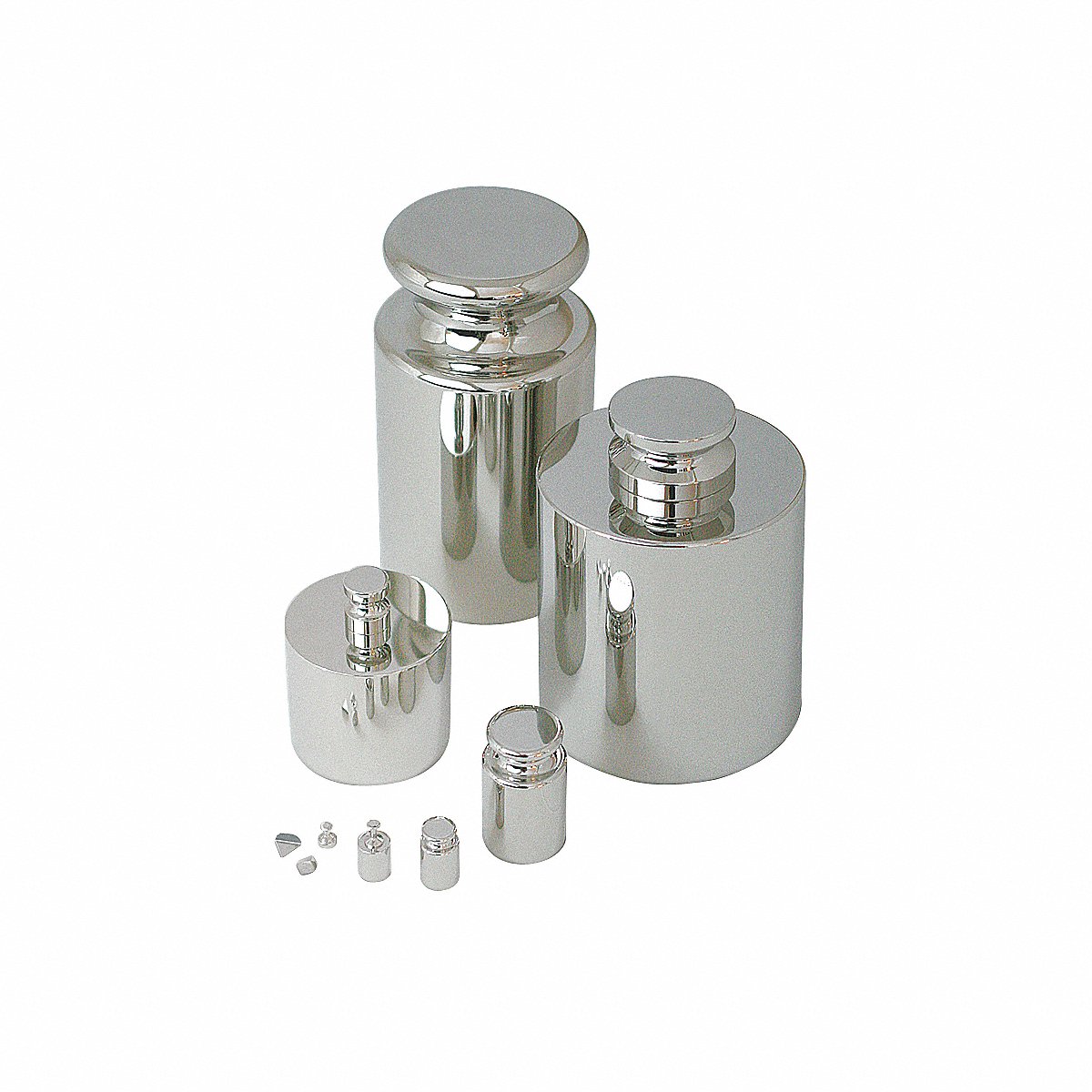 Rice Lake Weight Cylinder, 50 g, Stainless Steel, Class 1 (82600NV)