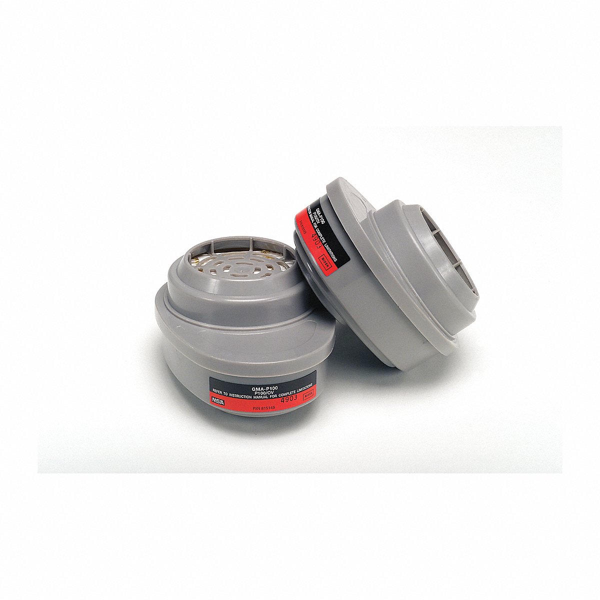 Msa Combination Cartridge/Filter, Bayonet, Pk2 (815362)
