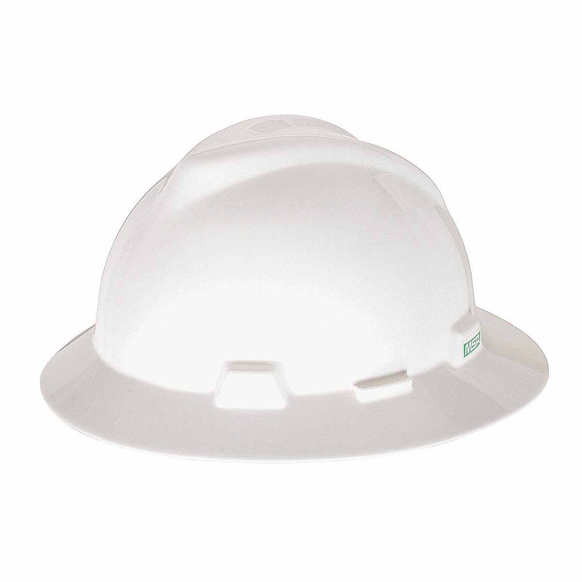 Msa Hard Hat, Type 1, Class E, Ratchet, White (475369)