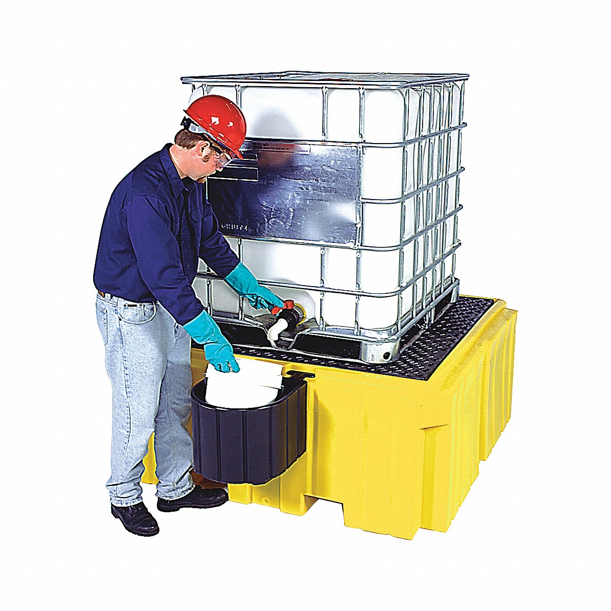 Ultratech Ibc Containment Unit, Drain, 28"H, 28" (1158)