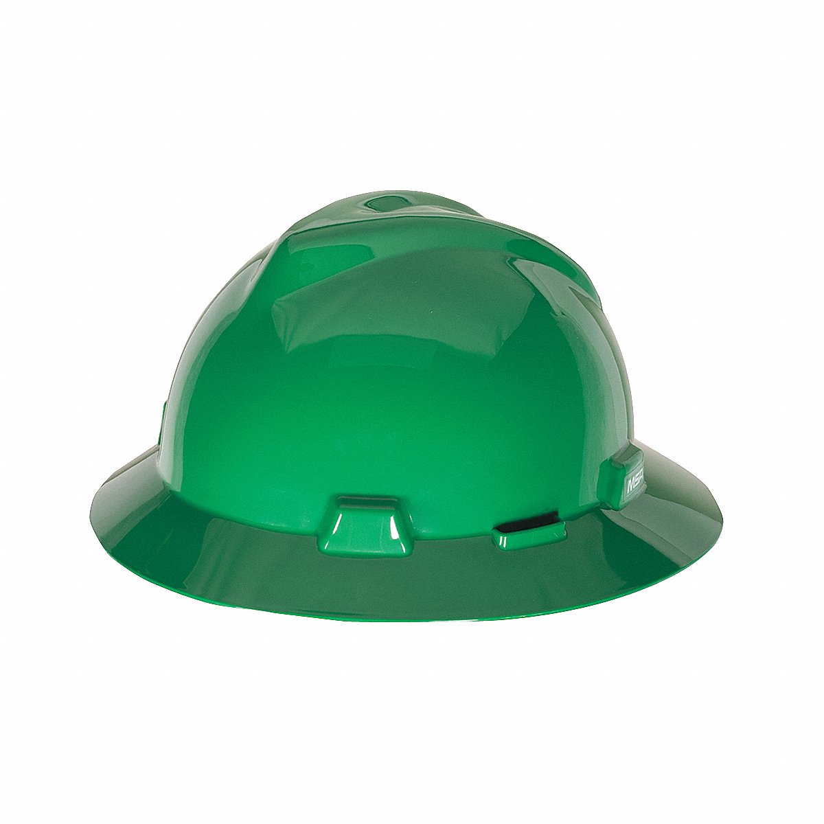 Msa Hard Hat, Type 1, Class E, Ratchet, Green (475370)
