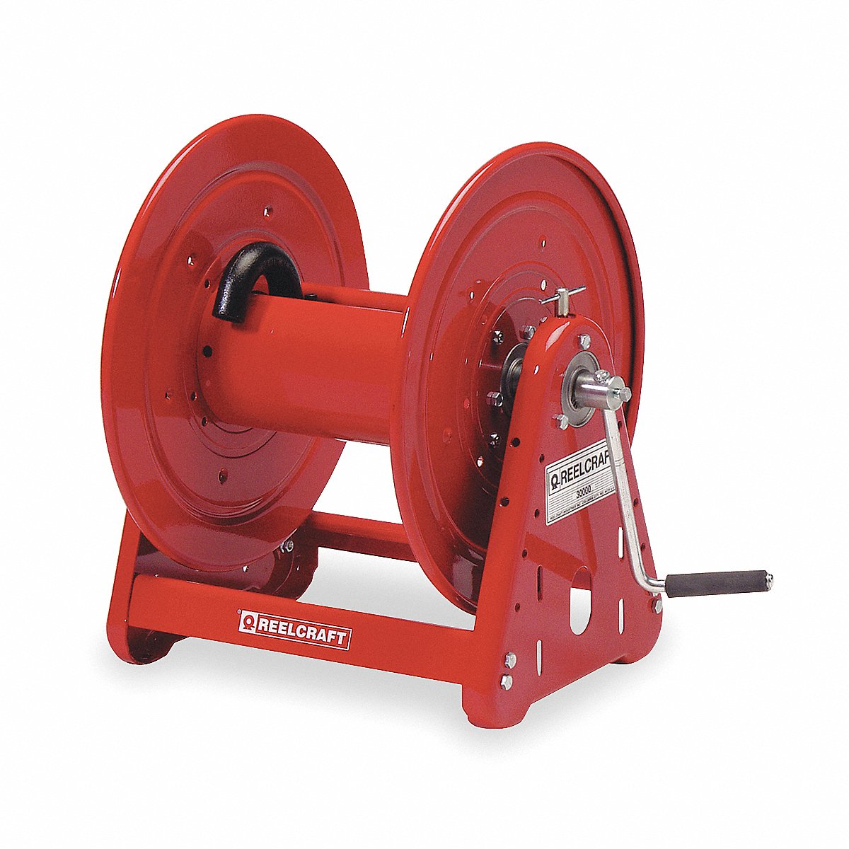Reelcraft Hand Crank Hose Reel, 100 Ft, 1/2" Id, Red, 100 ft (CA32106L)