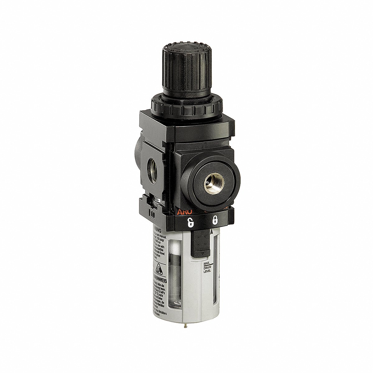 ARO Filter-Regulator, 1/4" NPT, 5 Micron, 47 CFM (P39124-200)