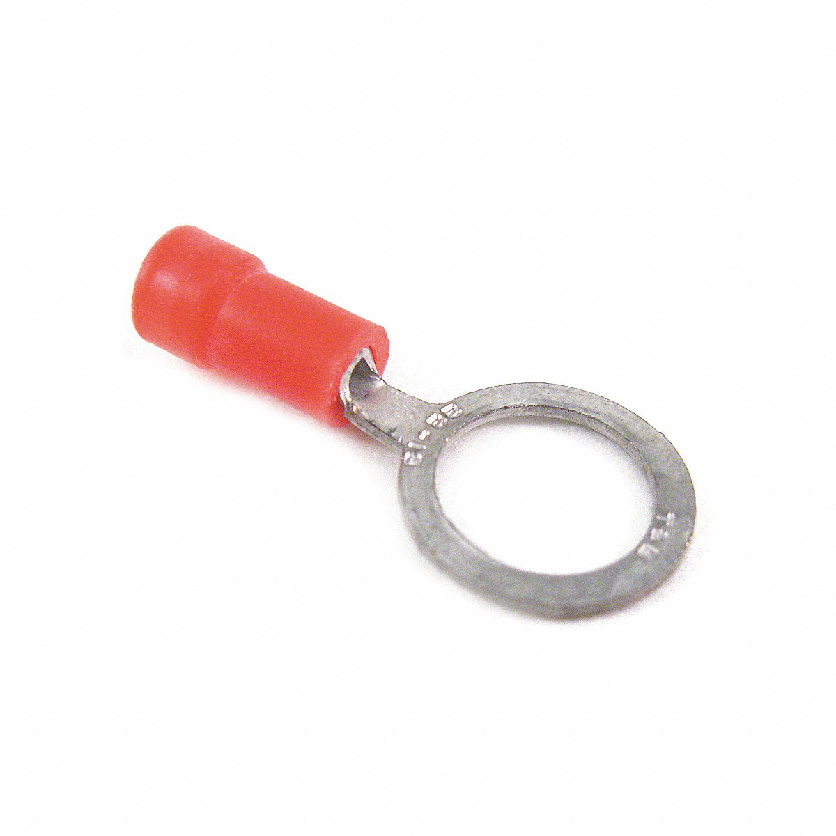 Sta-Kon Ring Terminal, Red, 22 Awg, 18 Awg, Pk100 (18RA-10)