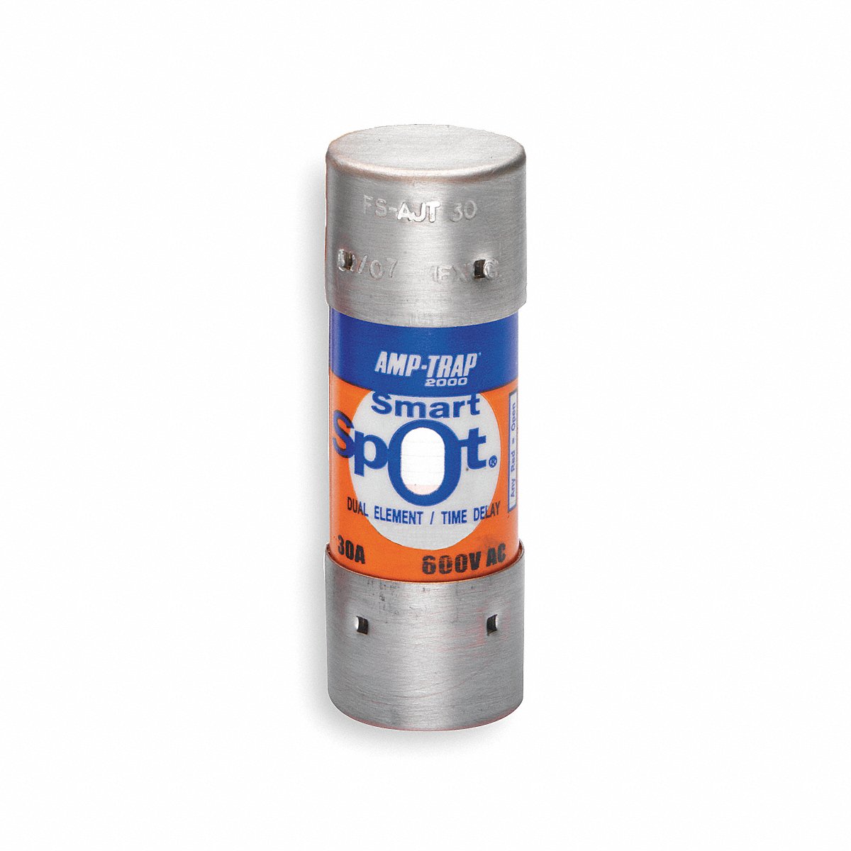 Mersen Fuse 600 VAC Cyl J 20 A 500 VDC Indicating (AJT20)