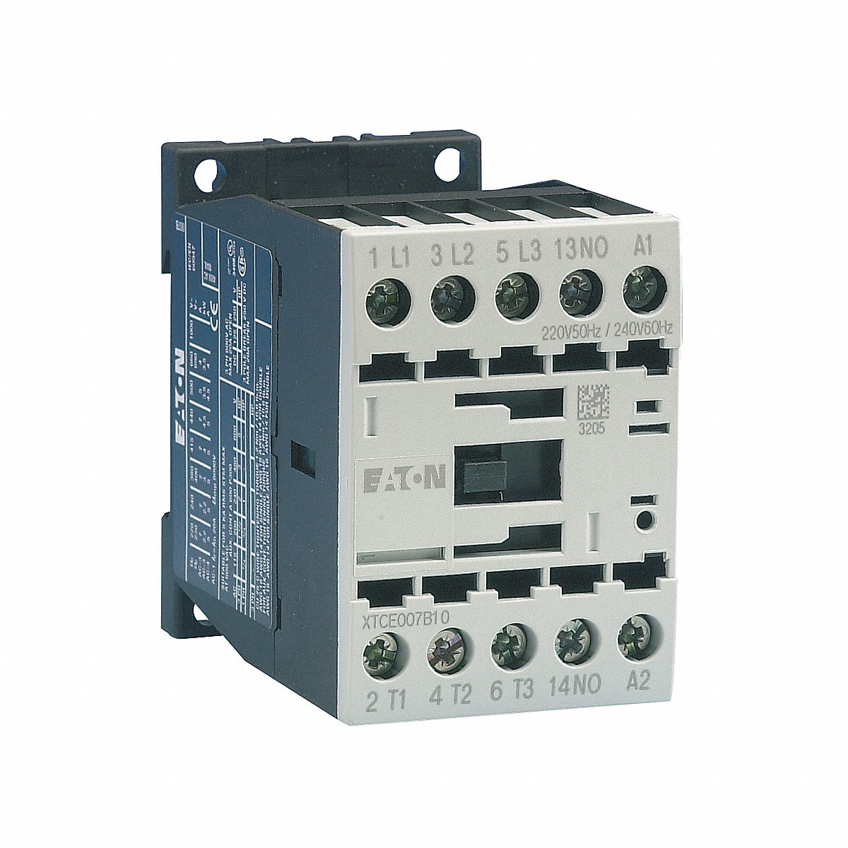 Eaton IEC Magnetic Contactor, Non-Reversing, 220/240 VAC (XTCE012B10B)
