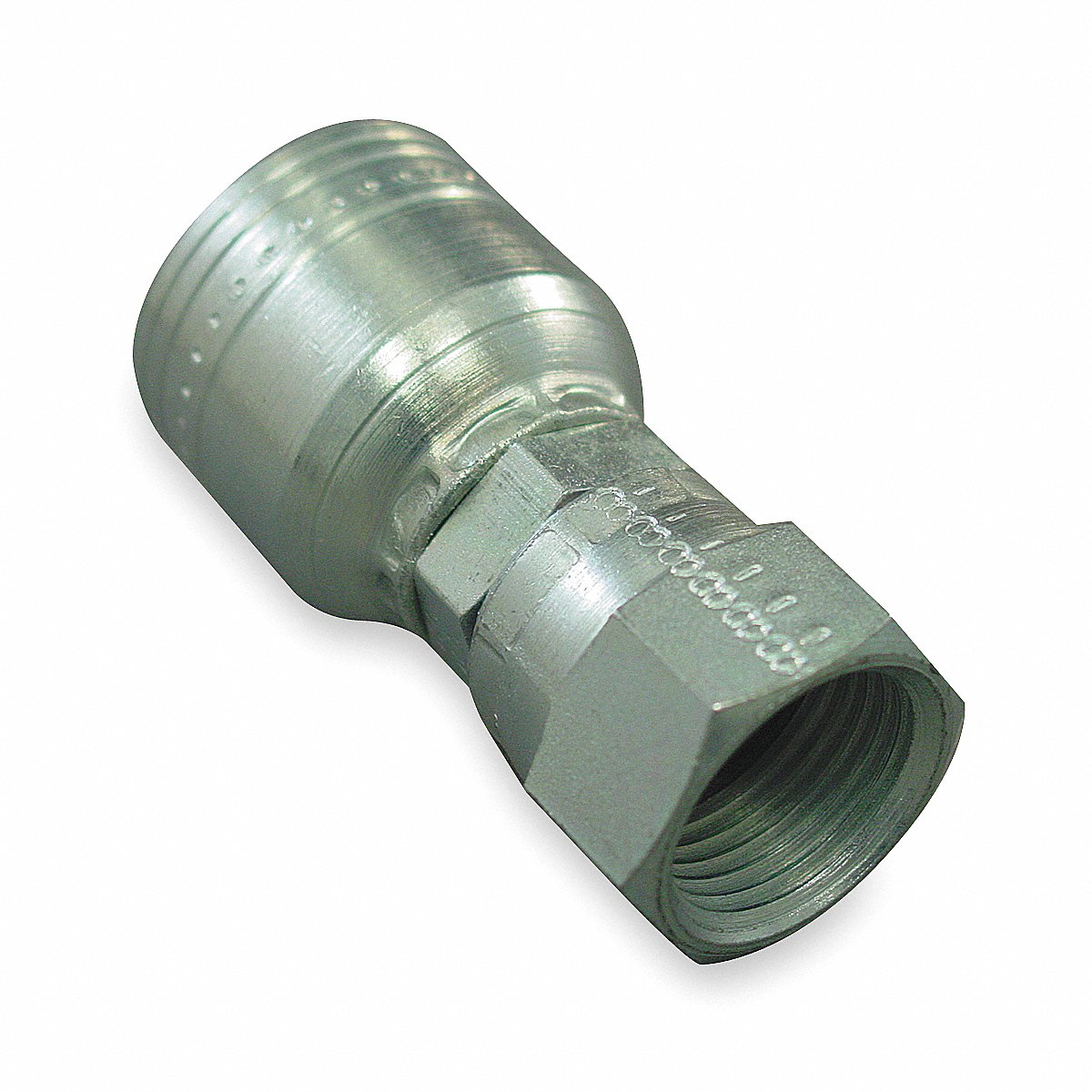 Weatherhead Crimp Fitting, 1/2" I.D., 3/4", F, Jic, 2" (08Z-608)
