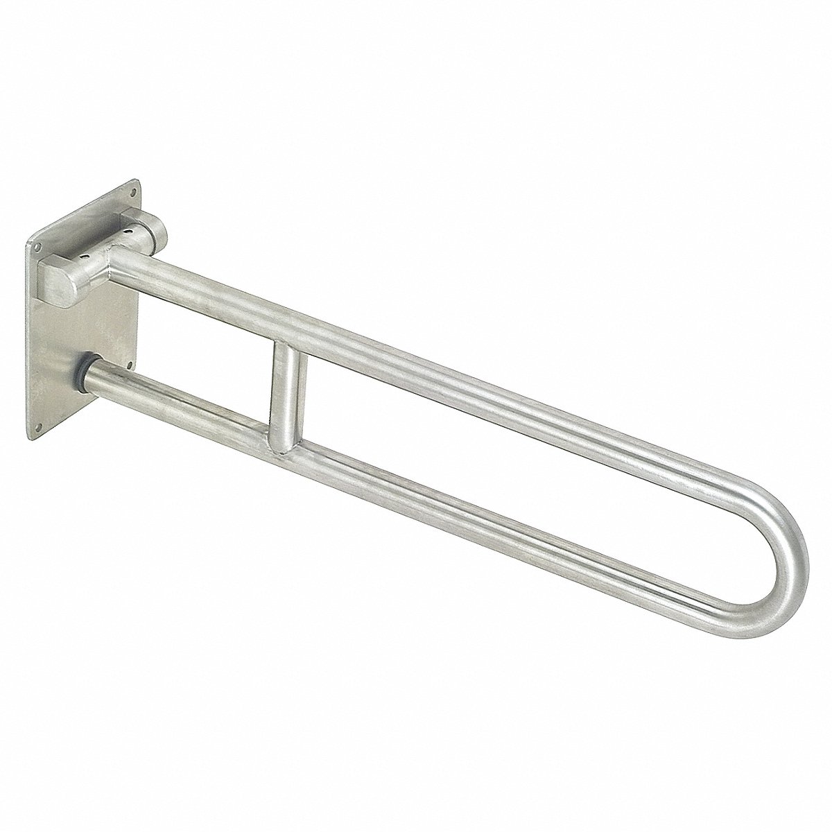 Grainger Global Sourcing - Plumbing Safety Rail/Bar, Ss, Satin, 30 In L, 30 in (4WMH6)
