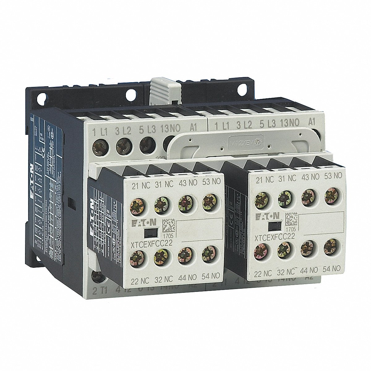 Eaton H 2530 IEC Magnetic Contactor Reversing 220/240 VAC (XTCR007B21B)