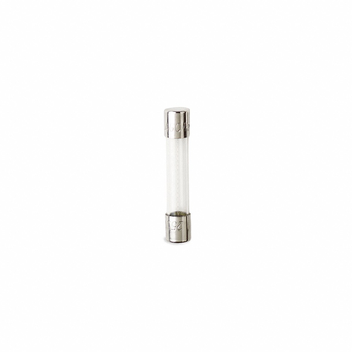 Bussmann Fuse, 32 VAC, AGC, 25 A, 1-1/4" x 1/4", PK5 (AGC-25-R)