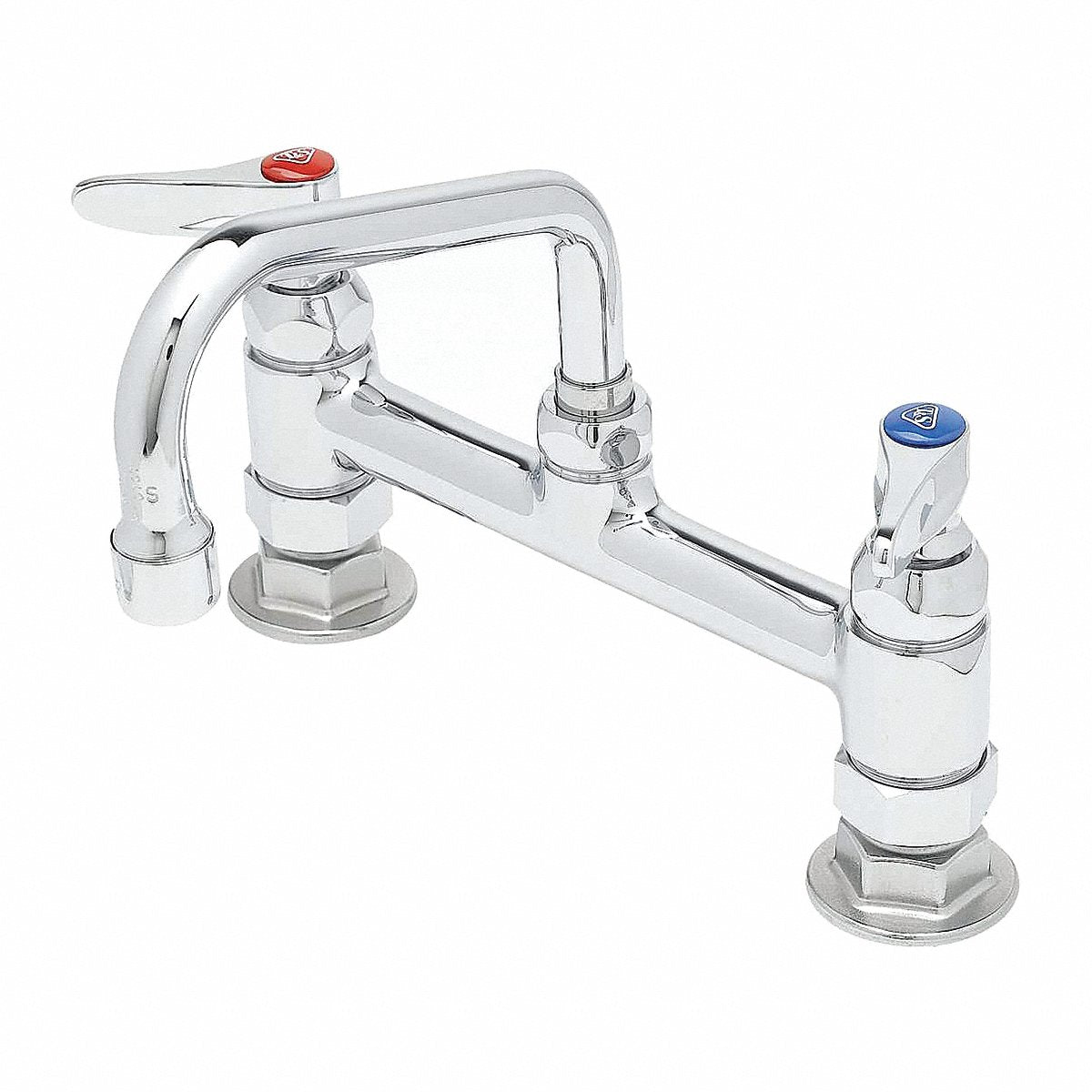 T&S Brass Low Arc, Chrome, T&S, Brass, 23.09Gpm (B-0222)