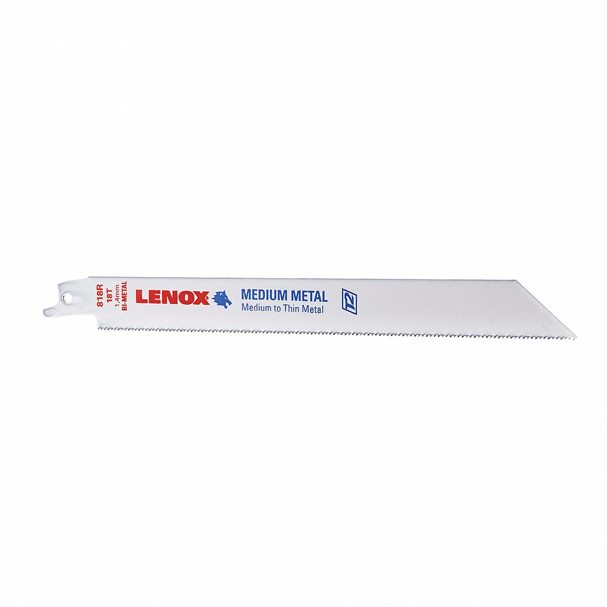 Lenox Reciprosawblade, L:8", Tpi:18, Pk5, Straight, 8" (20578818R)