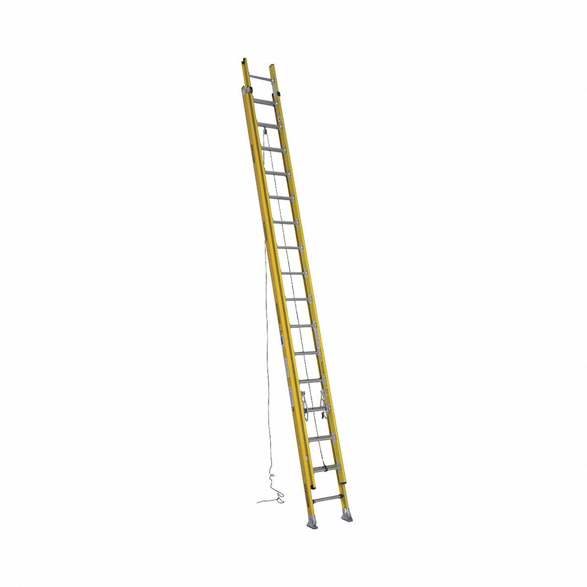 Werner Fiberglass Extension Ladder, 32 ft Height, Type IAA Duty Rating (D7132-2)