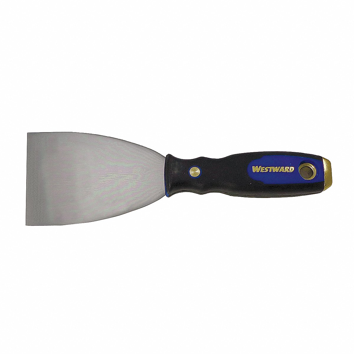Westward, Putty Knife, Straight, Carbon Steel, 3 in W (4YP34)