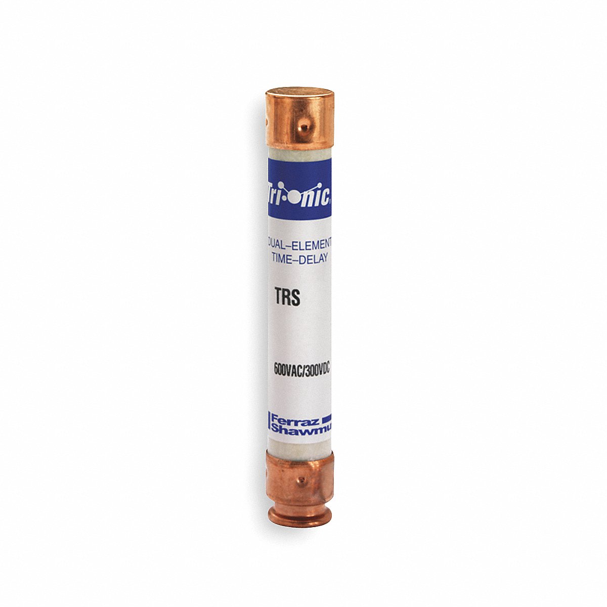 Mersen Fuse, 600 VAC Cylindrical RK5, 6.25 A, 600 VDC, Non-Indicating (TRS6-1/4R)