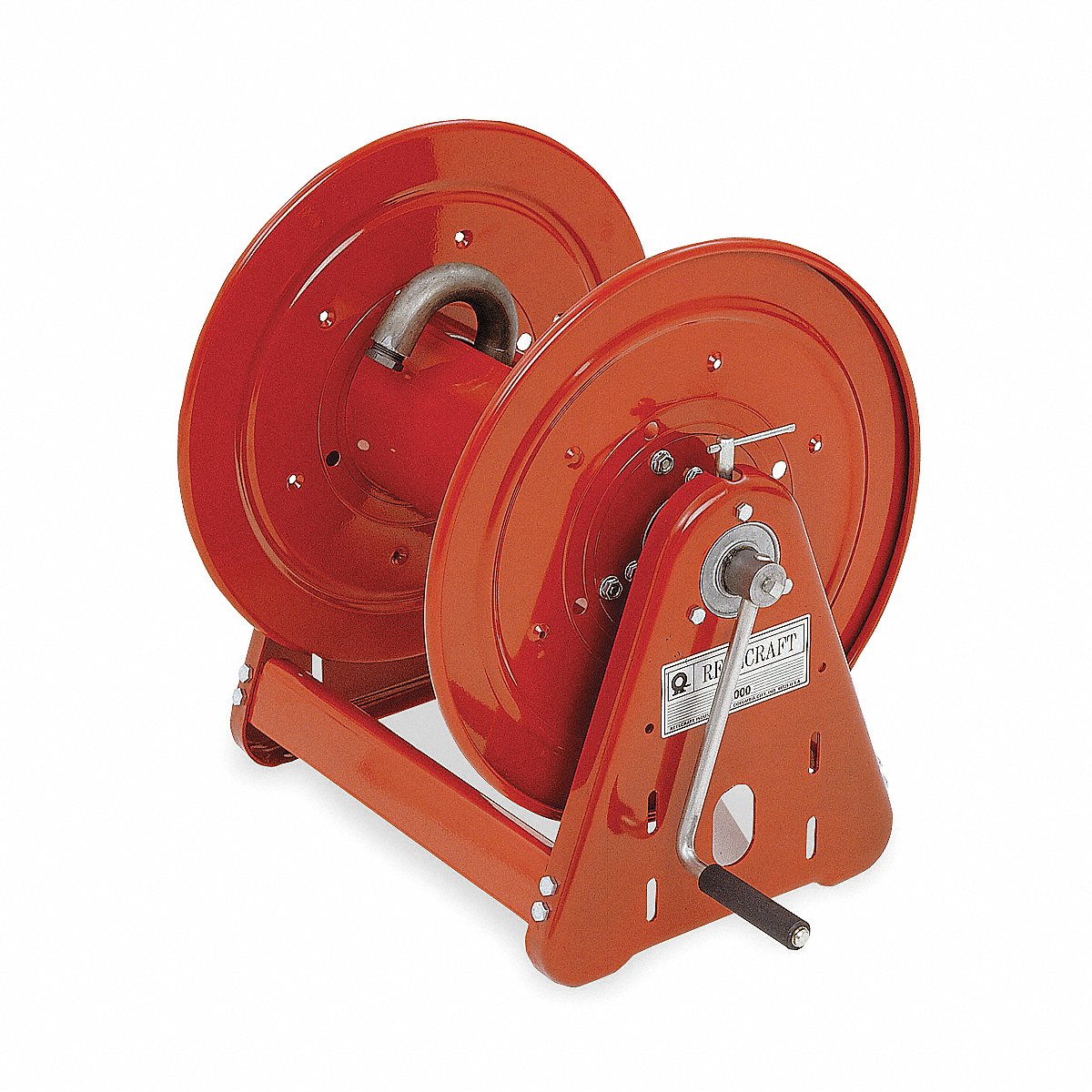 Reelcraft Hand Crank Hose Reel 200 ft 1/2 ID Red (CA32112 M)