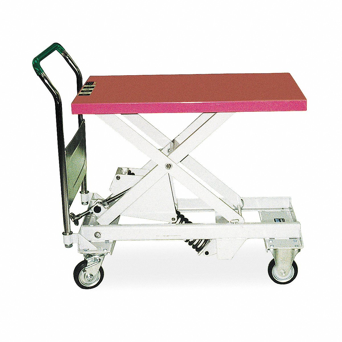 Southworth Scissor Lift Cart, 330 Lb., Steel, Fixed (DLV-150)