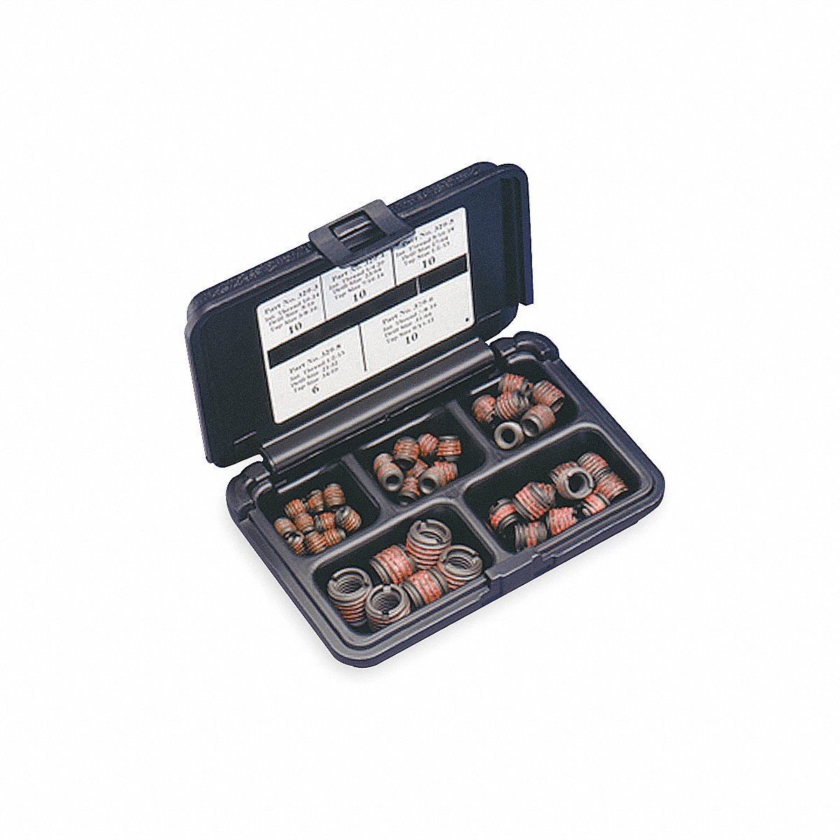 E-Z Lok Self-Locking Insert Kit Inch 46 Pcs (EZ-F108)