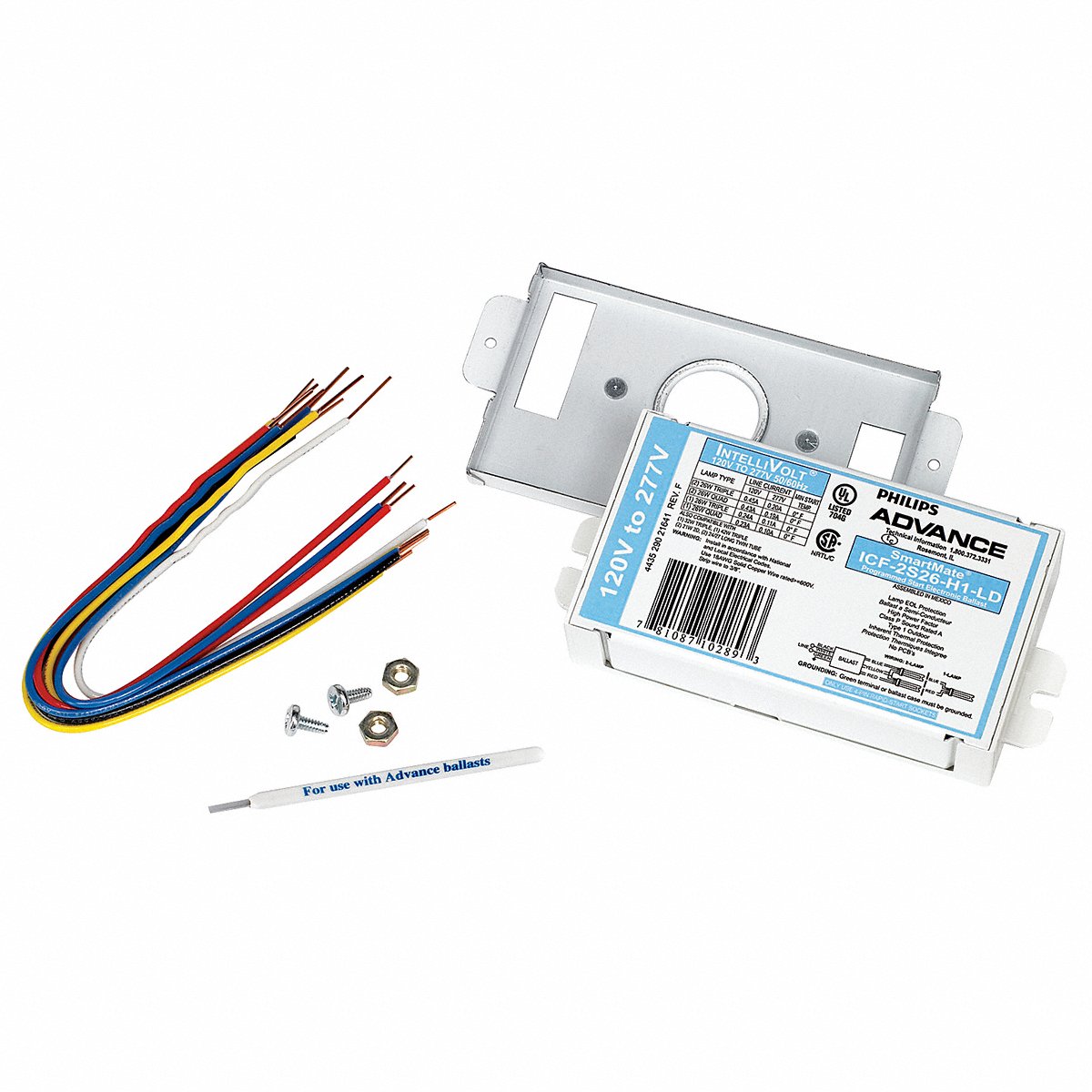Advance Cfl Ballast, Programmed Start, 26W (ICF-2S26-H1-LD-K)
