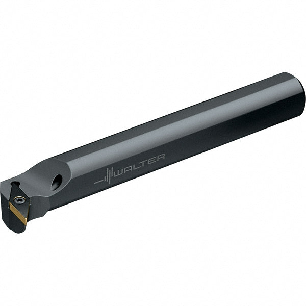 Walter 5364744 Indexable Boring Bar: A10R-SVUBR2, 0.85" Min Bore Dia, Right Hand Cut, 5/8" Shank Dia, 93° Lead Angle, Steel
