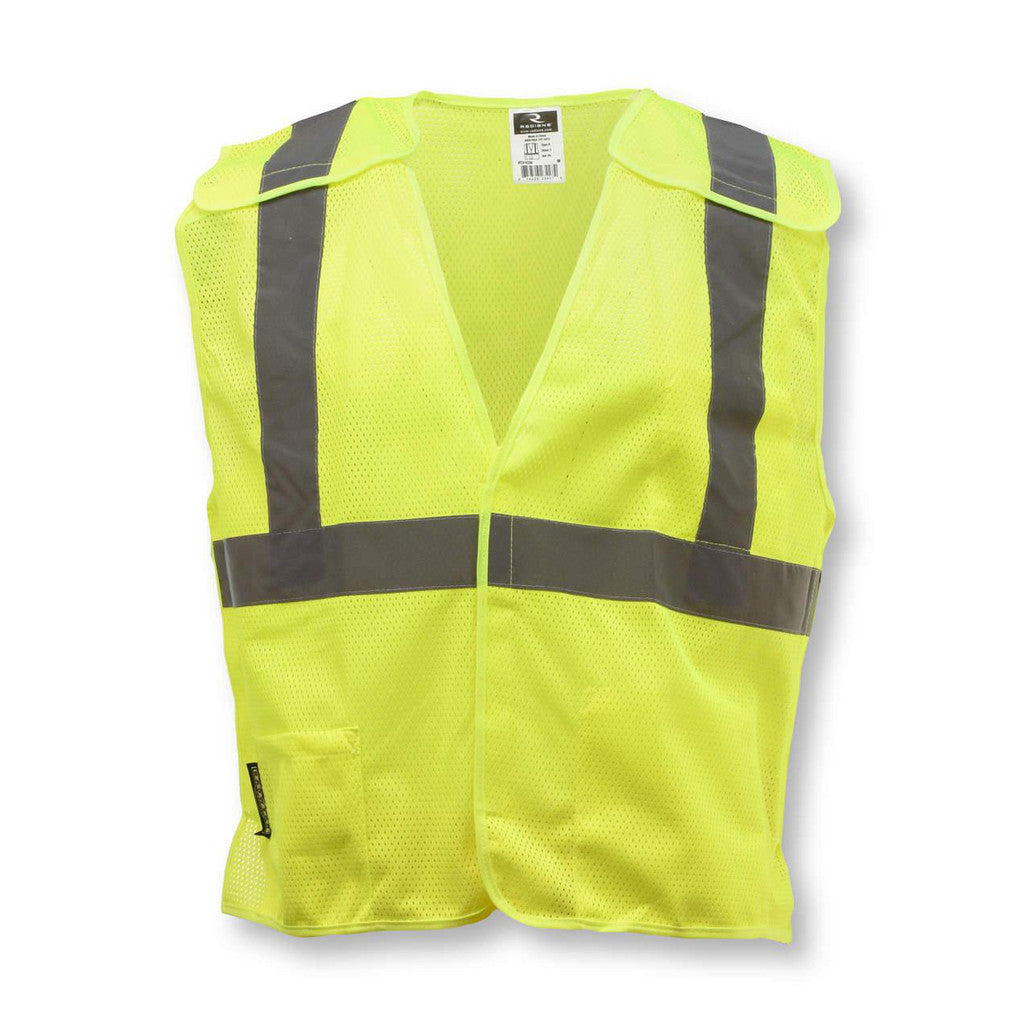 Radians SV4GML High Visibility Vest: Breakaway, Size Large