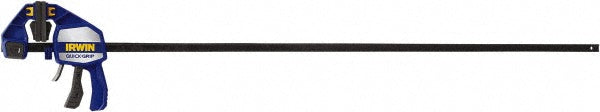 Irwin 1964716 Carbon Steel Bar Clamp: 50" Capacity, 3-5/8" Throat Depth, 600 lb Clamp Pressure