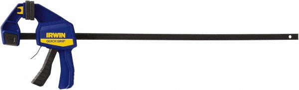 Irwin 1964720 Carbon Steel Bar Clamp: 24" Capacity, 3-3/16" Throat Depth, 300 lb Clamp Pressure