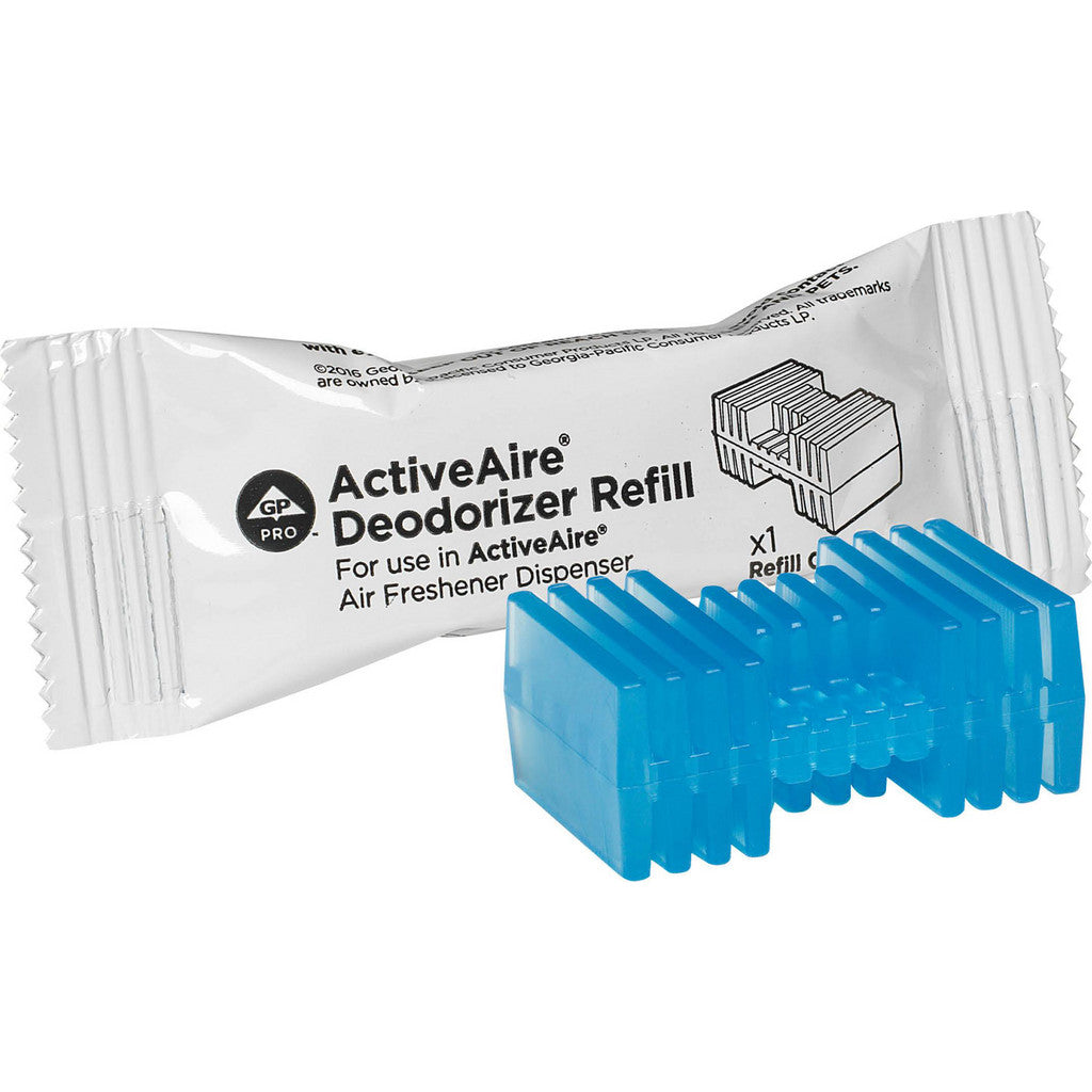 Georgia Pacific 48250 Activeaire Automatic Freshener Refills For Activeaire & Compact Activeaire In-Stall Air Freshener Dispensers, Coastal Breeze