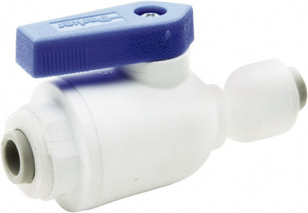 Parker PP4VUC4-MG Union Connector Bi-Directional Manual Ball Valve: 1/4" Pipe, Full Port