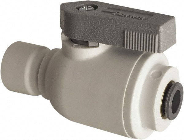 Parker LFPP6VUC6 Union Connector Bi-Directional Manual Ball Valve: 3/8" Pipe, Full Port