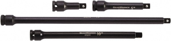 GEARWRENCH 84950N 4 Pc. 1/2" Drive Impact Extension Set 3", 5", 10" & 15"