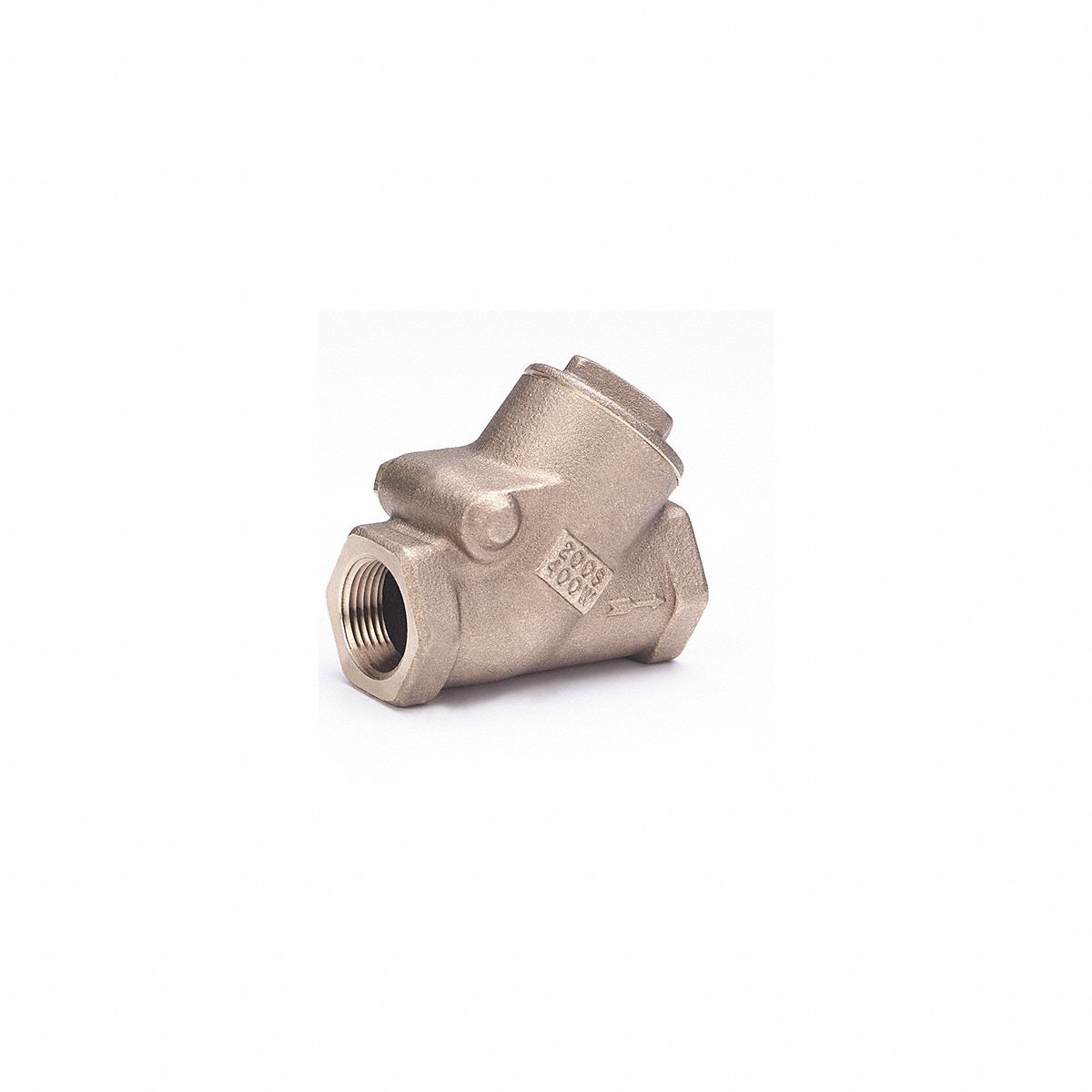 Milwaukee Valve Swing Y Check Valve 4.625 in Overall L (508 1-1/2")