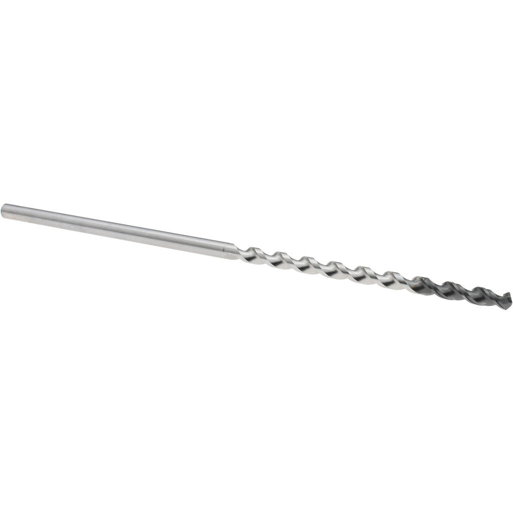 OSG 8623031 Extra Length Drill Bit: 0.1220" Dia, 120 deg Point, Cobalt