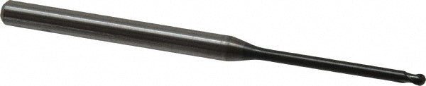 OSG 3112125 Ball End Mill: 2.00 mm Dia, 1.60 mm LOC, 2 Flute, Solid Carbide