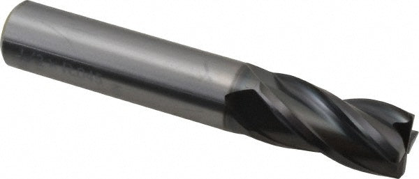 OSG 36702811 Corner Radius End Mill: 1/2" Dia, 1" LOC, 0.0450" Corner Radius, 4 Flute, Solid Carbide