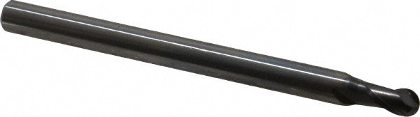 OSG 3106500 Ball End Mill: 5.00 mm Dia, 8.00 mm LOC, 2 Flute, Solid Carbide