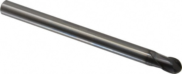 OSG 36100711 Ball End Mill: 5/16" Dia, 5/16" LOC, 2 Flute, Solid Carbide