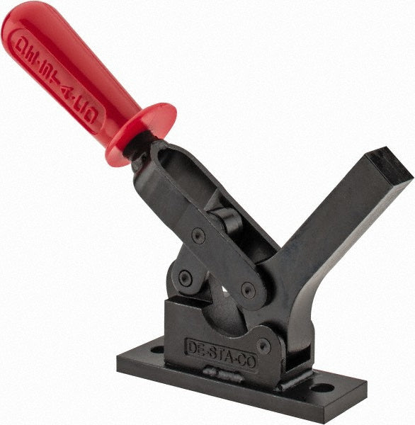 De-Sta-Co 5310 Manual Hold-Down Toggle Clamp: Horizontal, 1,299.4 lb Capacity, Solid Bar, Flanged Base