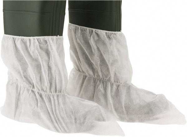 Dupont PE444SWHXL010000 Boot Cover: Non Chemical-Resistant, Polypropylene, White