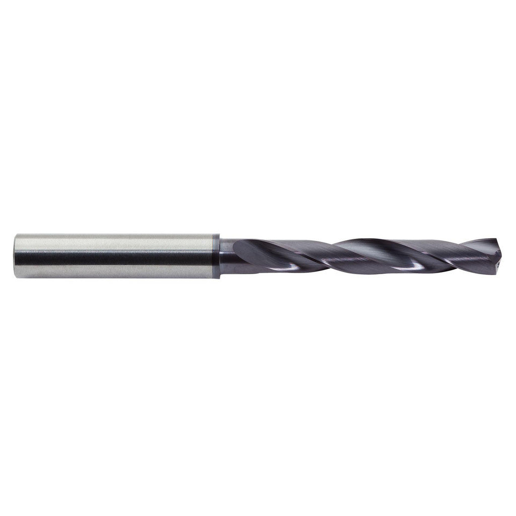 M.A. Ford 2XDCR2008A Jobber Length Drill Bit: 5.10 mm (0.2008) Dia, 142 deg, Solid Carbide