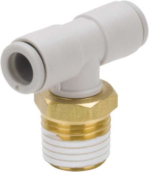 SMC PNEUMATICS KQ2T06-01AS Push-to-Connect Branch Tee: BSPT, 6 mm Tube OD