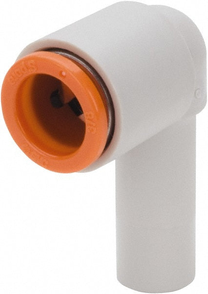 SMC PNEUMATICS KQ2L07-99A Push-to-Connect Plug-In Elbow: 1/4" Tube OD