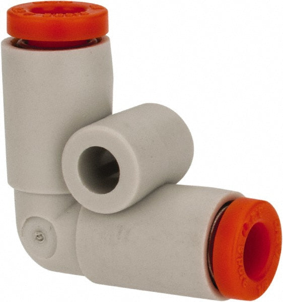SMC PNEUMATICS KQ2L01-00A Push-to-Connect Reducing Elbow: 1/8" Tube OD