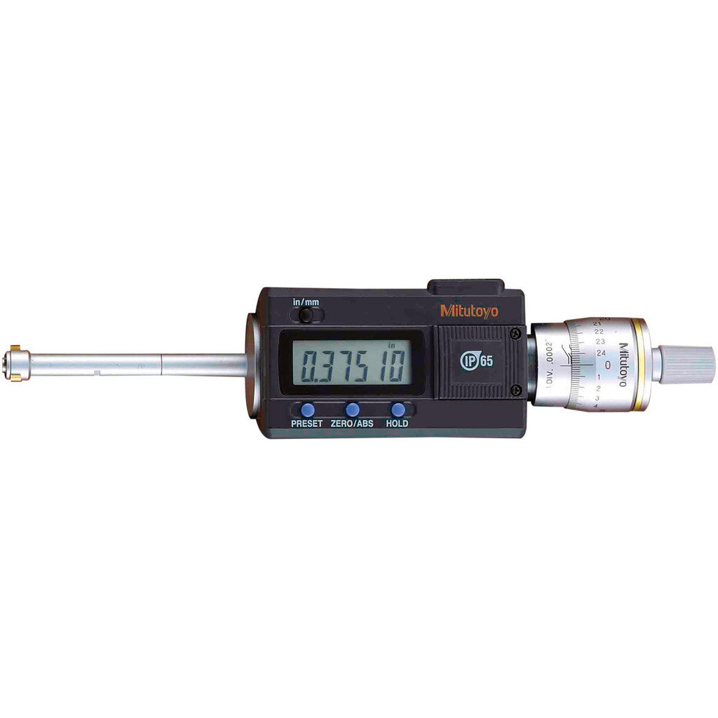 Mitutoyo 468-262 Electronic Inside Micrometer: 0.3500 to 0.4250", IP65