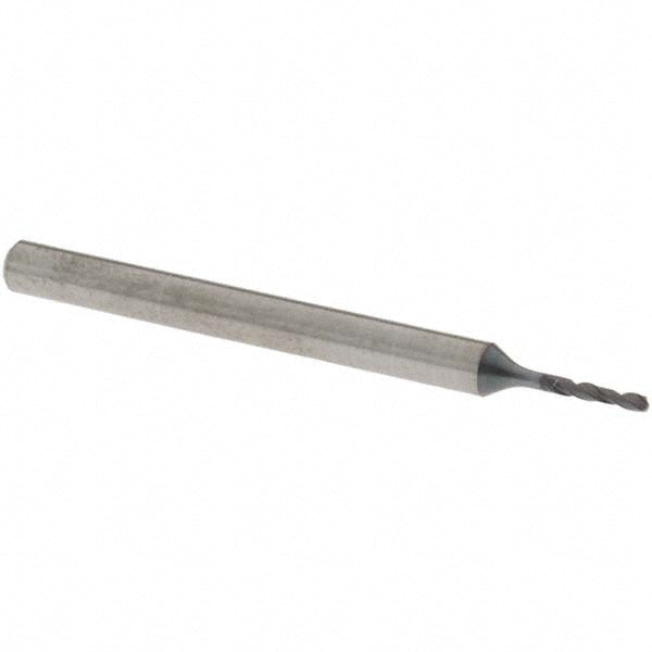 OSG 3300100 Micro Drill Bit: 1.00 mm Dia, (0.0394"), 140 deg, Solid Carbide